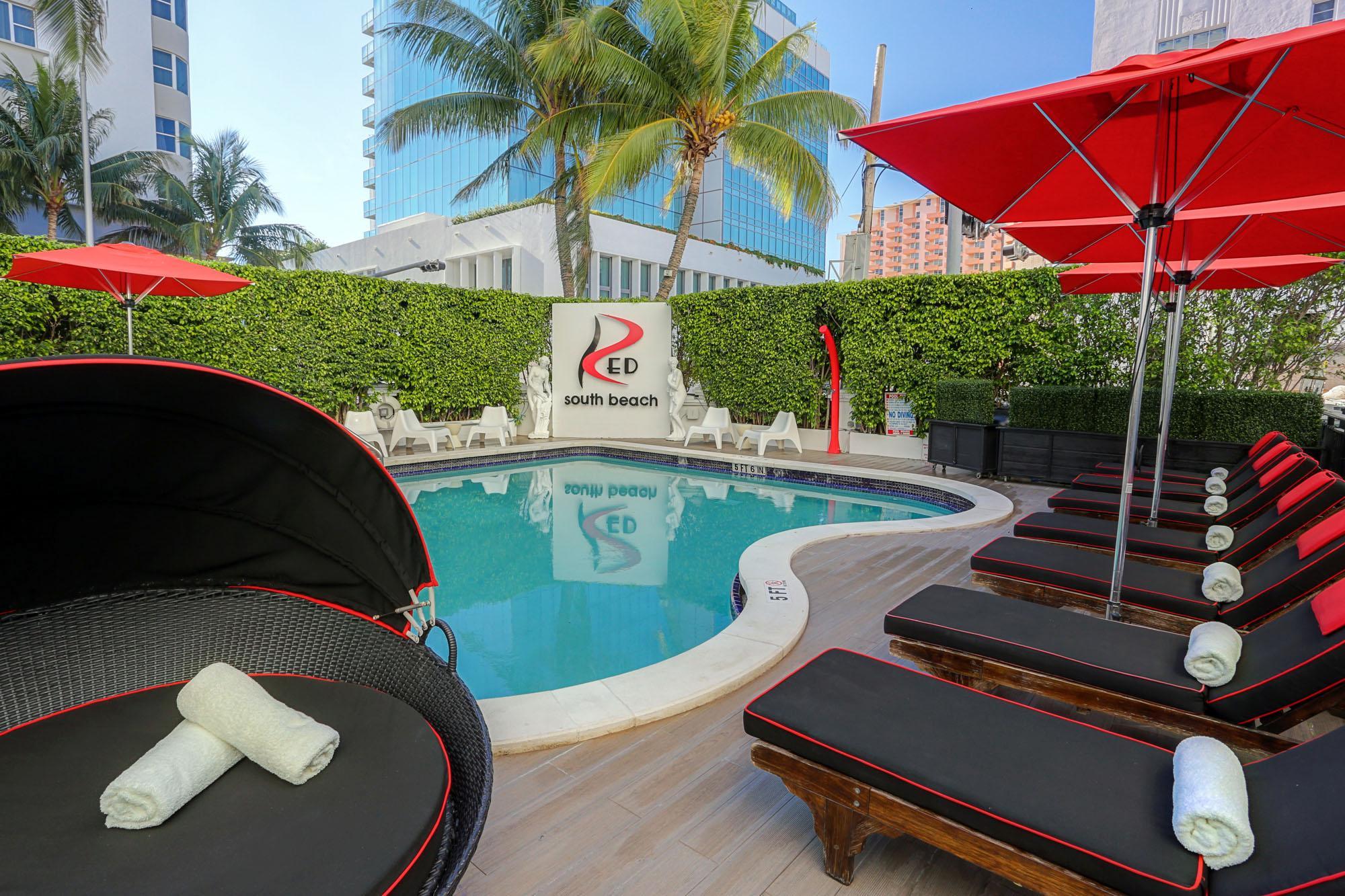 Red South Beach Hotel Miami Beach Bagian luar foto